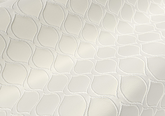 Galactica, Bone White - Twist&Fit Roman Blind - Image 4